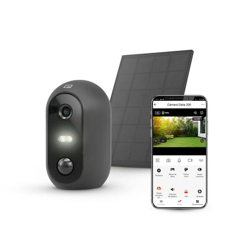 Añadir a la cesta CAMARA DALIA200 WIFI EXTERIOR CON PLACA SOLAR GARZA CAMARA DALIA200 WIFI EXTERIOR CON PLACA SOLAR GARZA