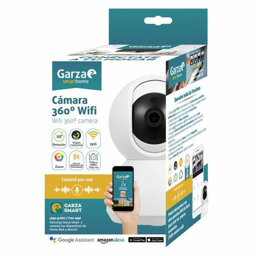 CAMARA SEGURIDAD INTELIGENTE - 360º 1080P (HD)